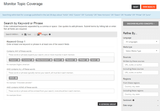 Social and PR Listening Tools